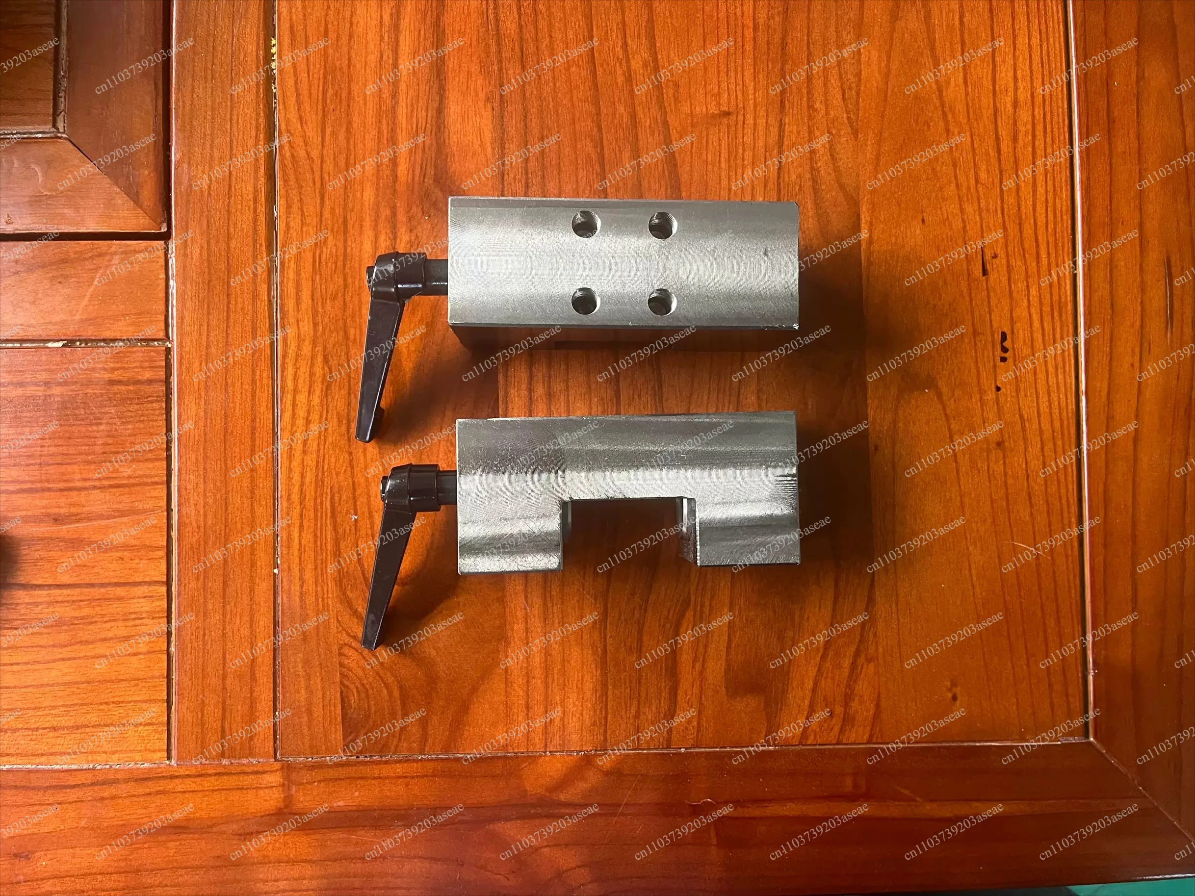 Linear Guide Rail Clamp Fixture FF15‑01‑15/20/25/30/35/45, Sliding Table Locking Positioning Limit Block for Linear Motion