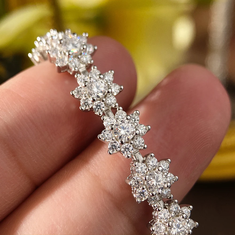 Thumbnail 3 - #55 Moissanite Tennis Bracelets Price Drop Alerts