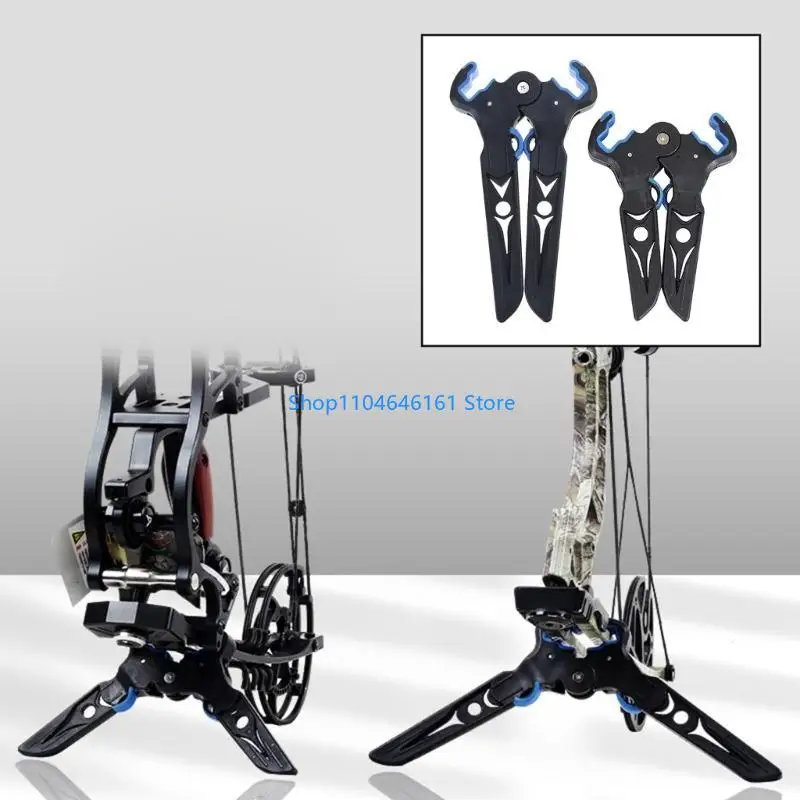 

Складная подставка для блочного лука Легкая стойка для держателя лука Подставка