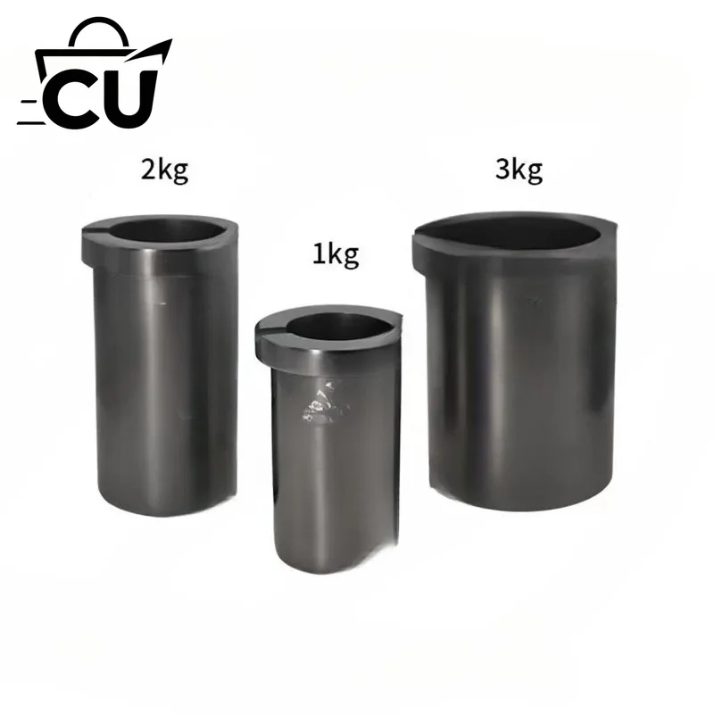 High Purity & Quartz Crucible, High Temperature Resistant Crucible Parts for Medium Frequency Gold Melting Furnace 1