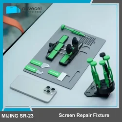 Mijing SR-23 fixador de tela do telefone móvel suporte de tela lcd para tela lcd/tampa traseira reparação de vidro telefones suporte de tela