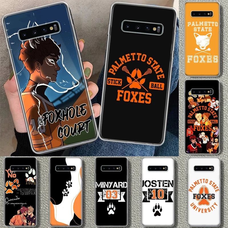 Andreil All For The Game Palmetto State Foxes Phone Case Cover for Samsung Galaxy S20 S21 FE S22 S23 S24 Ultra S10 S10E S9 S8 Pl