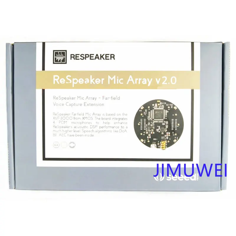 Mic Array v2.0 AI intelligent speech recognition voice control module XVF-3000