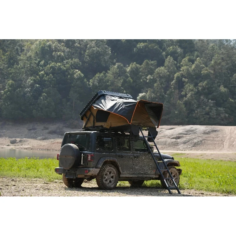 High Quality Four-Season Waterproof Triple Layer Soft Rooftop Tent Universal Fit 2 Person Outdoor Car Camping