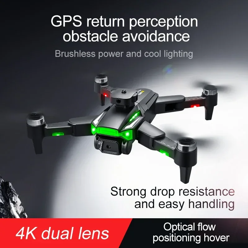 RG606 Max Mini Drone Professional HD Dual Camera 5G WIFI Optical Flow GPS Return Brushless Obstacle Avoidance Dron Toy 1200M