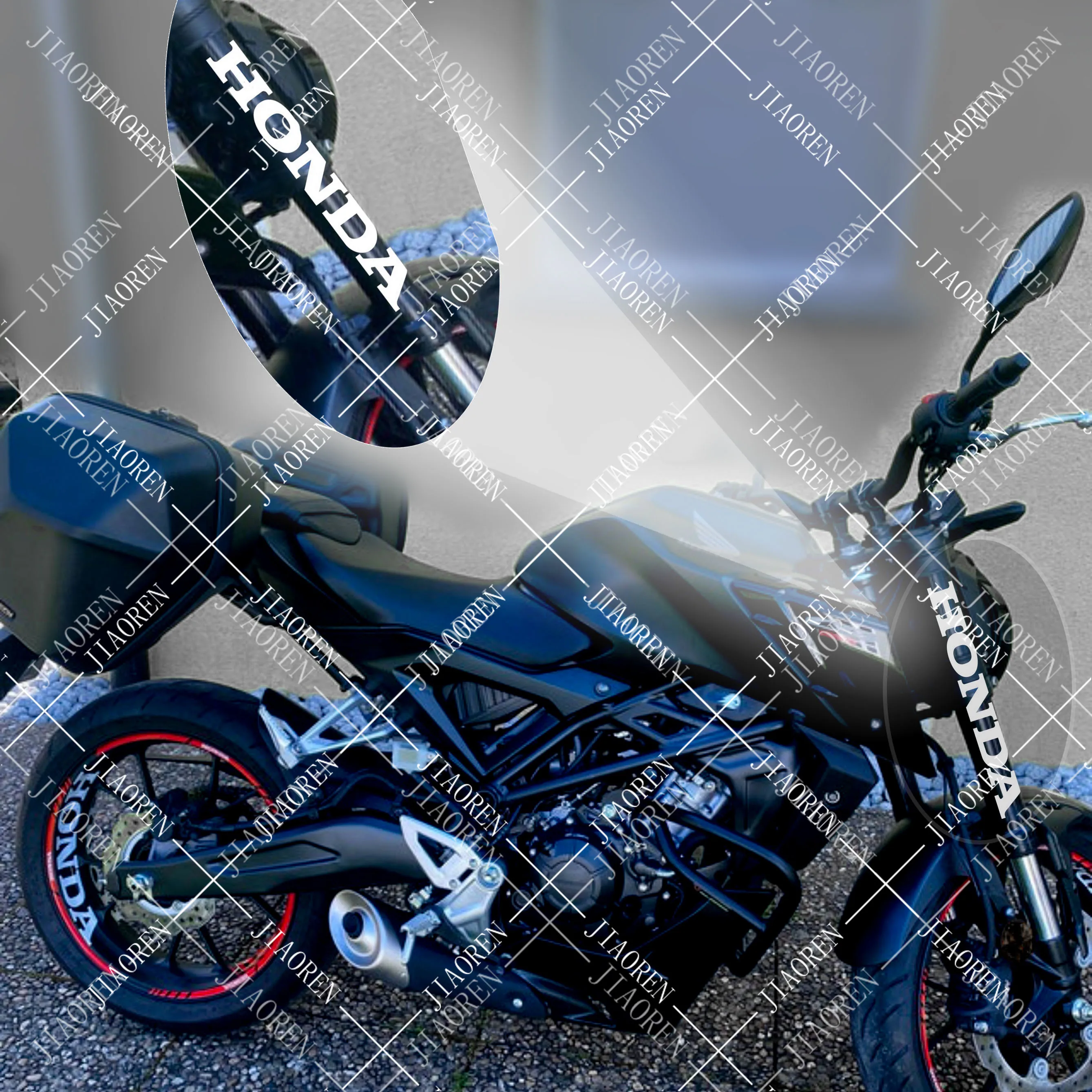 

Vinyl Honda Sticker Logo Motorcycle Fork Decal Cb650r Cb500f Cb500x Cb 125r Cb 650r Hornet Cb600f #2