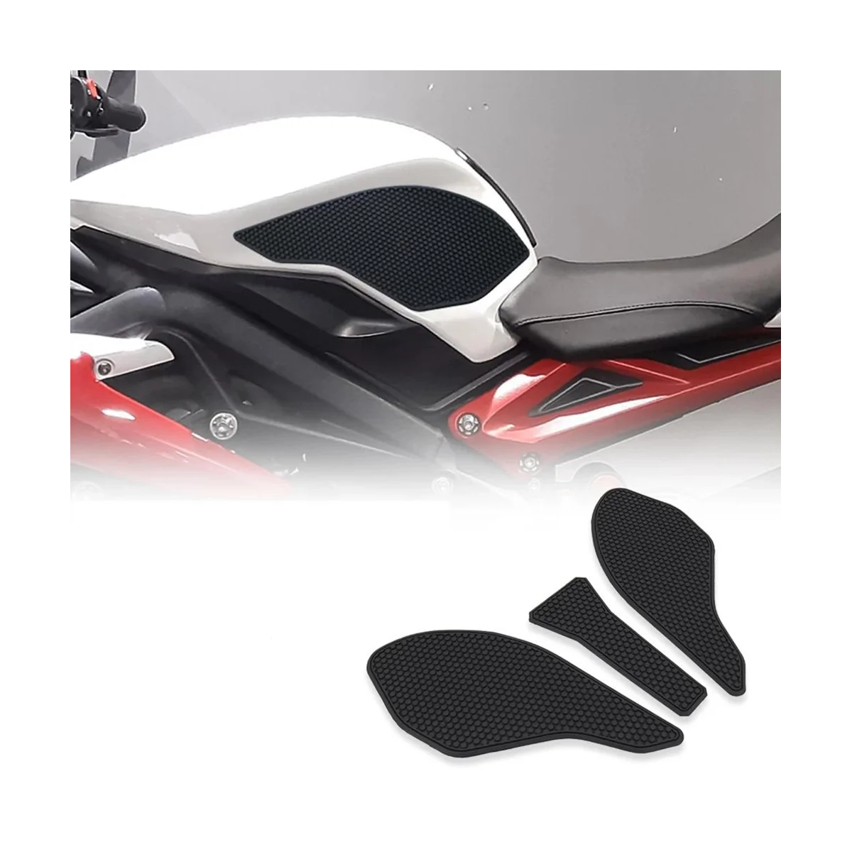 

Fuel Tank Pad for DAYTONA 675 /R STREET TRIPLE 765 R/RS Motorcycle Tank Protection Stickers Knee Grip Traction Pads