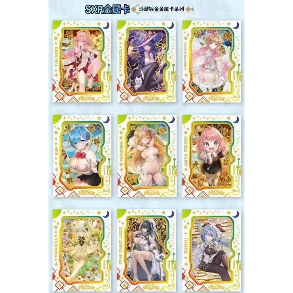 Bargain Price Project Maiden Collection Card Goddess Story Beautiful Cute Anime Waifu Booster Box CCG Doujin Toys