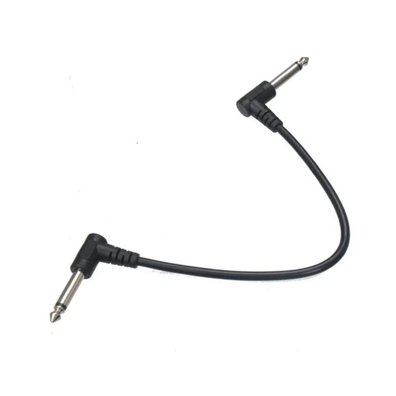 

1Pcs Color Black Guitar Effects Pedal Cable Guitar Amplifier Audio Cable Guitar Parts Musical Instruments Accessories
