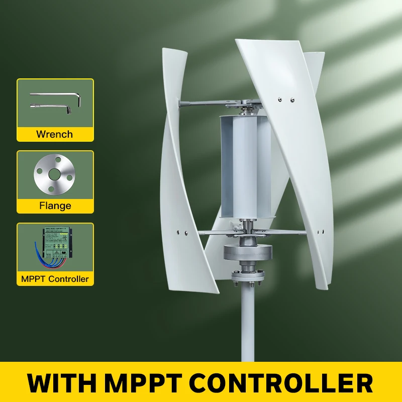 2000W Gratis Energie Verticale Windturbine Generator Magnetische Dynamo Gratis Energie Sterke Kracht AC 220V Inverter Uitgang Voor Thuisgebruik