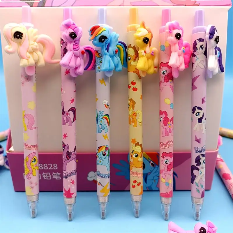 My Little Pony Automatic Pencil 0.7mm Cute Cartoon Mechanical Pencil Girls School Writing Stationery Gift