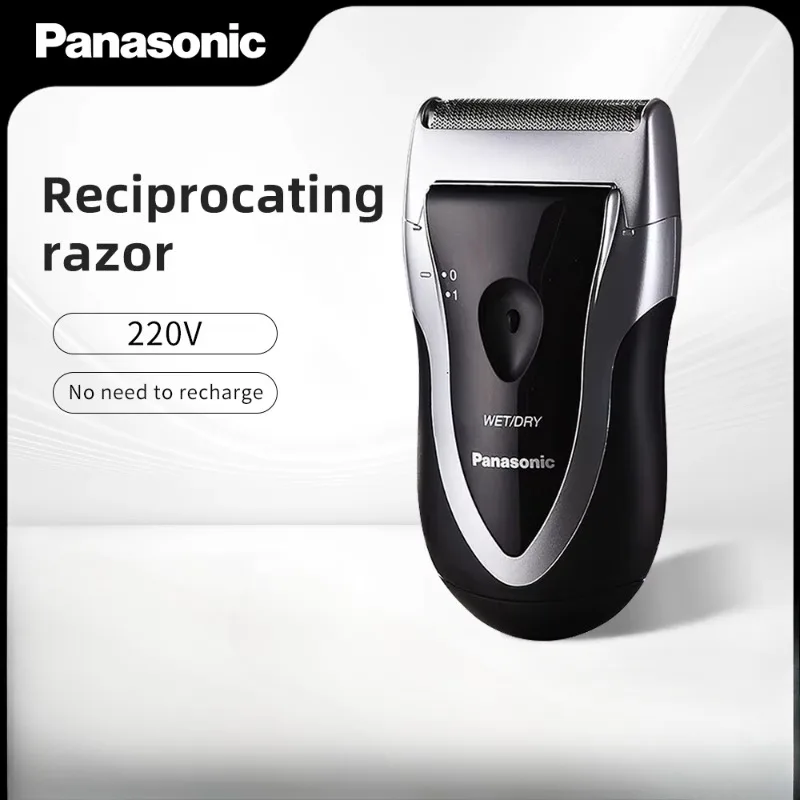 Panasonic-Afeitadora eléctrica para hombre, recortadora de barba, cortadora de pelo portátil, batería de celda seca, máquina de afeitar para Barba