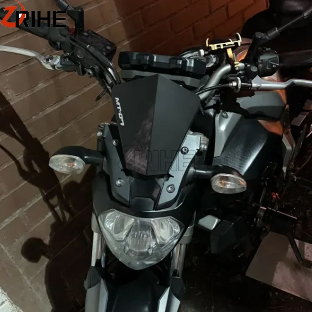 

Front Windshield Accessories for YAMAHA MT 07 MT07 MT-07 FZ-07 Motorbike Wind Deflector Windscreen Cap 2013 2014 2015 2016 2017