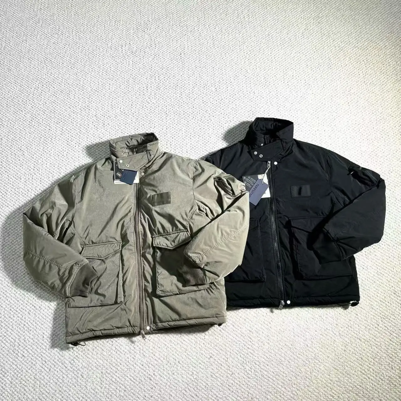 

Зимняя хлопковая рабочая куртка TEX в классическом стиле милитари с термостойким воротником Nonnative