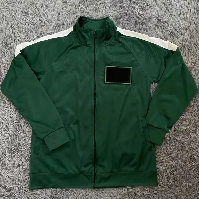 EE01 Horro Korea Drama Jeux De Cosplay Calmars Game Costume Men Sports Sweatshirt  Disguise Hoodies for Team Role Play Carni&0Ww