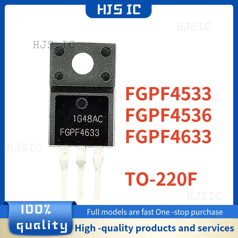 10PCS NEW FGPF4633 TO-220F FGPF4633YDTU FGPF4536 FGPF4536YDTU FGPF4533 Best Quality In Stock