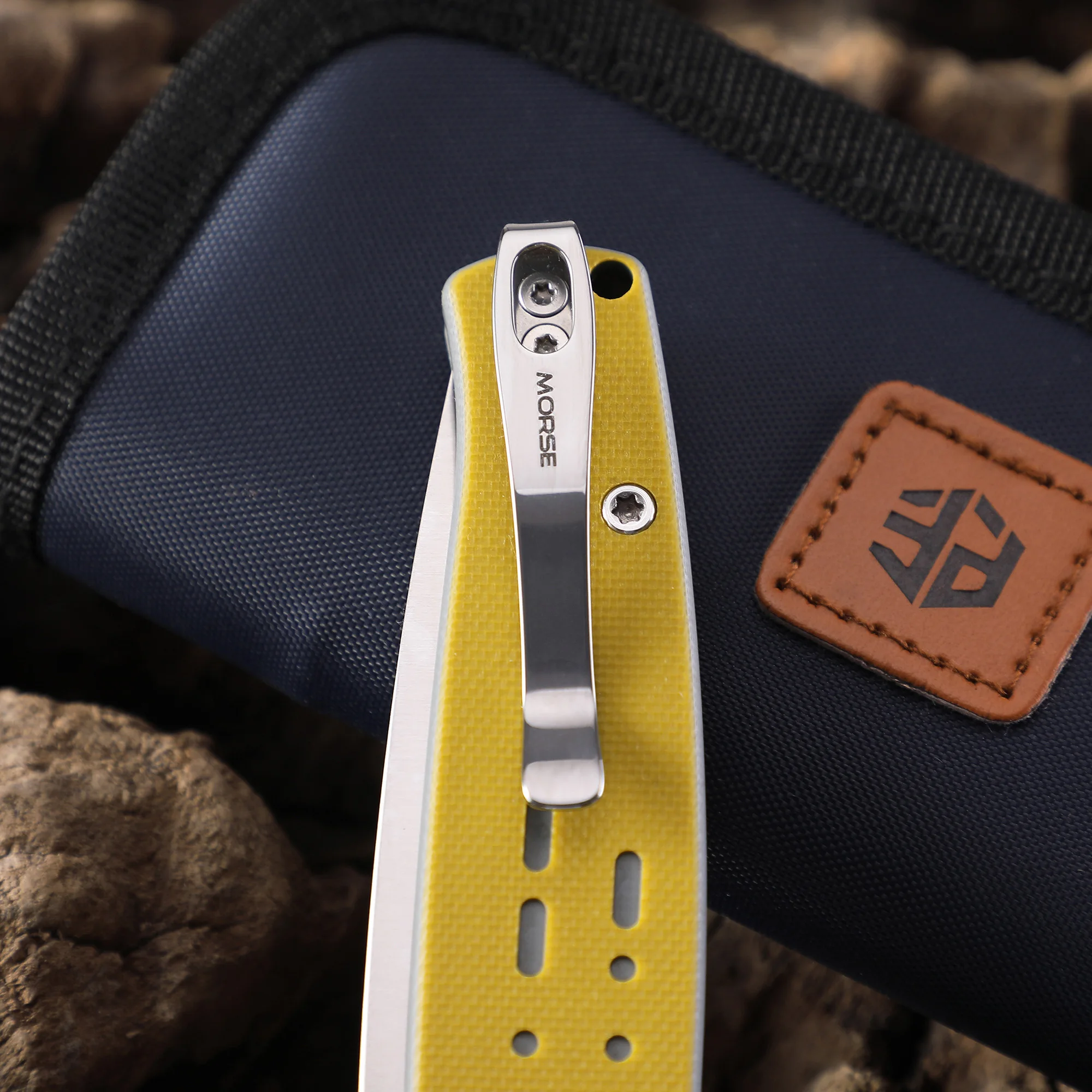Petrified Fish PFE07 Tactical Folding Knife Pocketknives edc Gear for Men Knife G10 Handle Outdoor Fish Cutting Hand Tools
