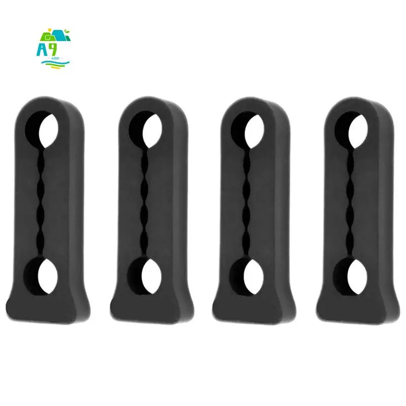 A09E-4PCS Door Lock Buffer Damper For Honda Accord 2002-2023 Soundproof Insulation Quiet Deaf Creaking Noise Seal Stopper