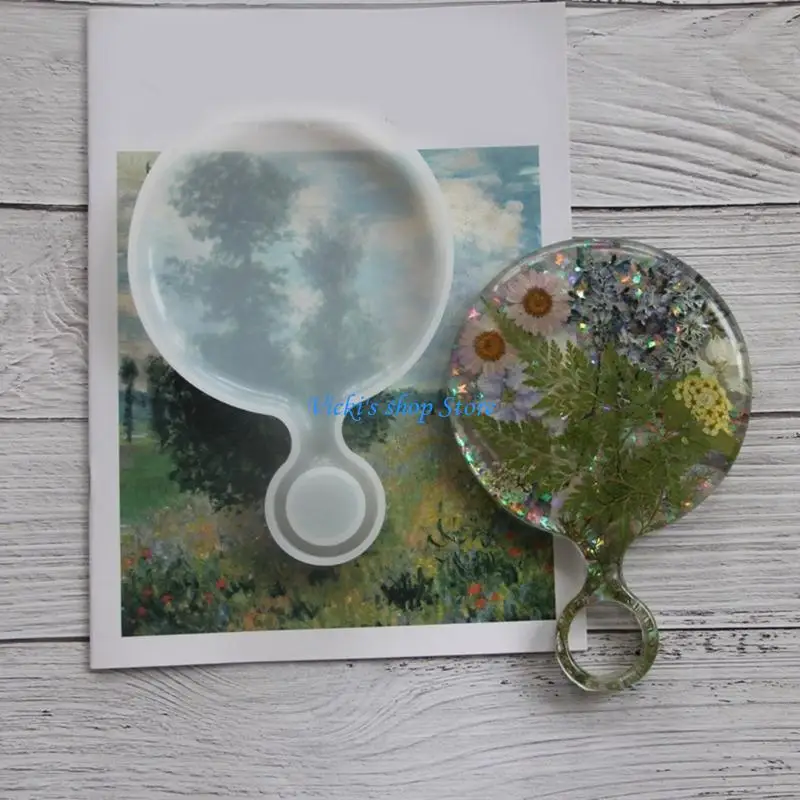 قالب راتنجات السيليكون مع فتحات كبيرة لصابون الصواني الإيبوكسي مما يجعل المشاريع الحرف النظيفة المقاومة للحرارة مقاومة للحرارة #5