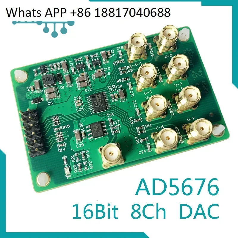

AD5676 16Bit 8ch DAC Module
