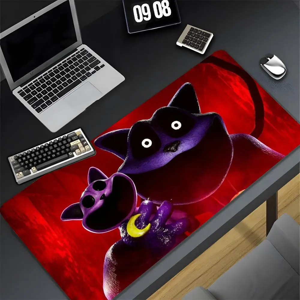 P-Poppies-P-Playtimes-es Mouse Pad XXL Gamer Gaming PC Computer Otaku Locking Edge DIY Customized Photo Laptop Notebook Desk Mat