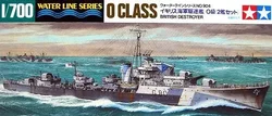 Tamiya 31904 1/700 Scale Model Kit WWII British Royal Navy O Class Destroyer