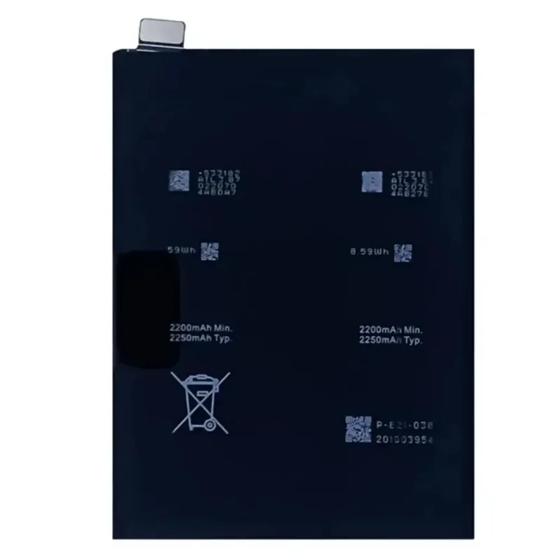 BLP821 7.74V 4450mAh Mobile Phone Battery for OPPO Oneplus 9 European Version / 1+9 European Versionphone Replacement Batteries