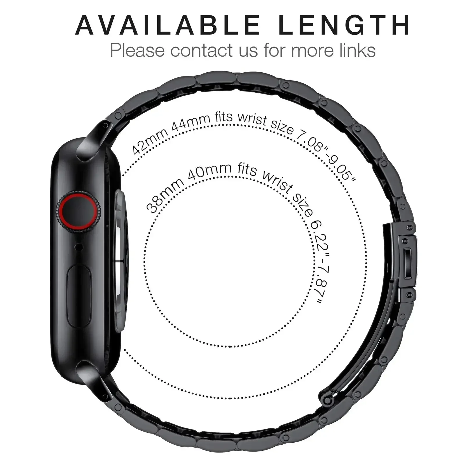 Metalowy pasek + etui do Apple Watch Ultra 3/2 49mm Series 11 10 46mm 42mm 9 8 7 45mm, osłona ochronna ze stopu PC do Iwatch 6 SE3 5 44mm — zdjęcie produktu 6
