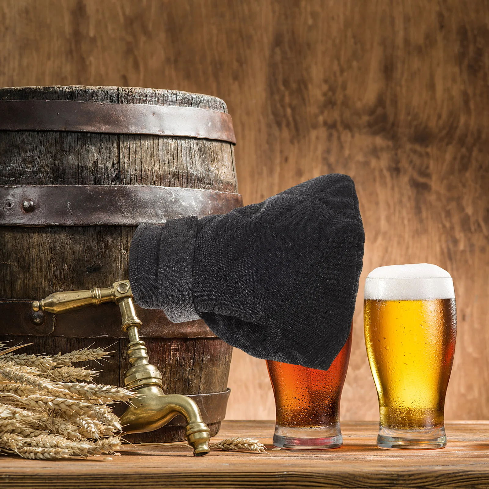 

Outdoor Faucet Cover Size S Insulated Freeze Protection Reusable Weatherproof Tear Resistant for Cold Winter Rain Wind Rust