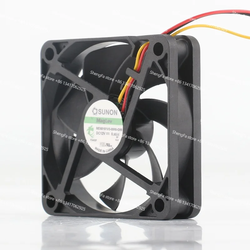 Original Sunon ME60151V3-0000-G99 5V 24V 48V DC12V 0.9W 6015 60X60X15MM 6cm large-screen fan