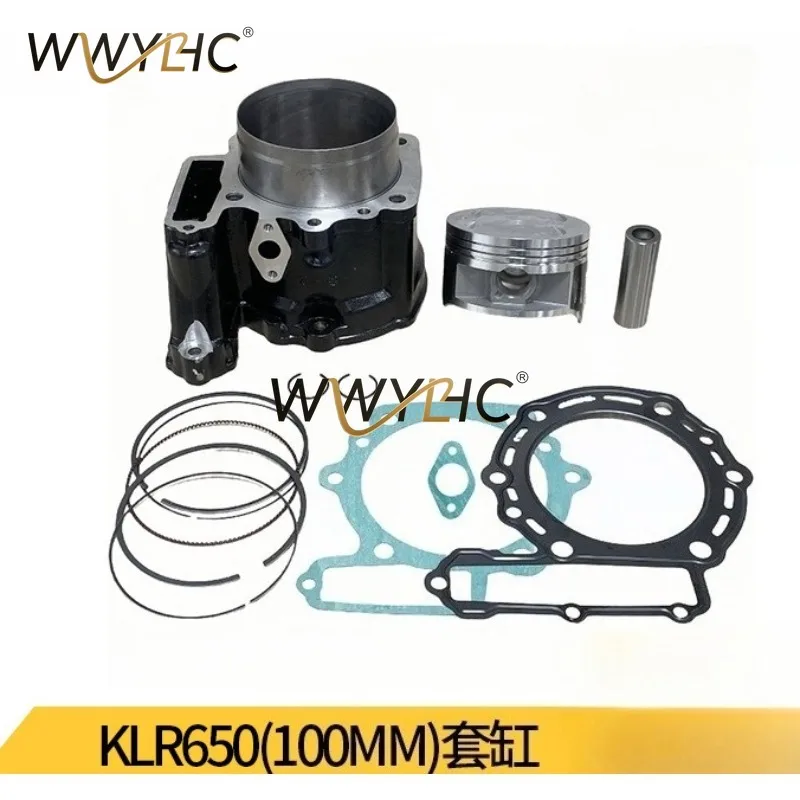 Adequado para kawasaki klr650 klr650 100mm acessórios do cilindro do pistão do motor da motocicleta