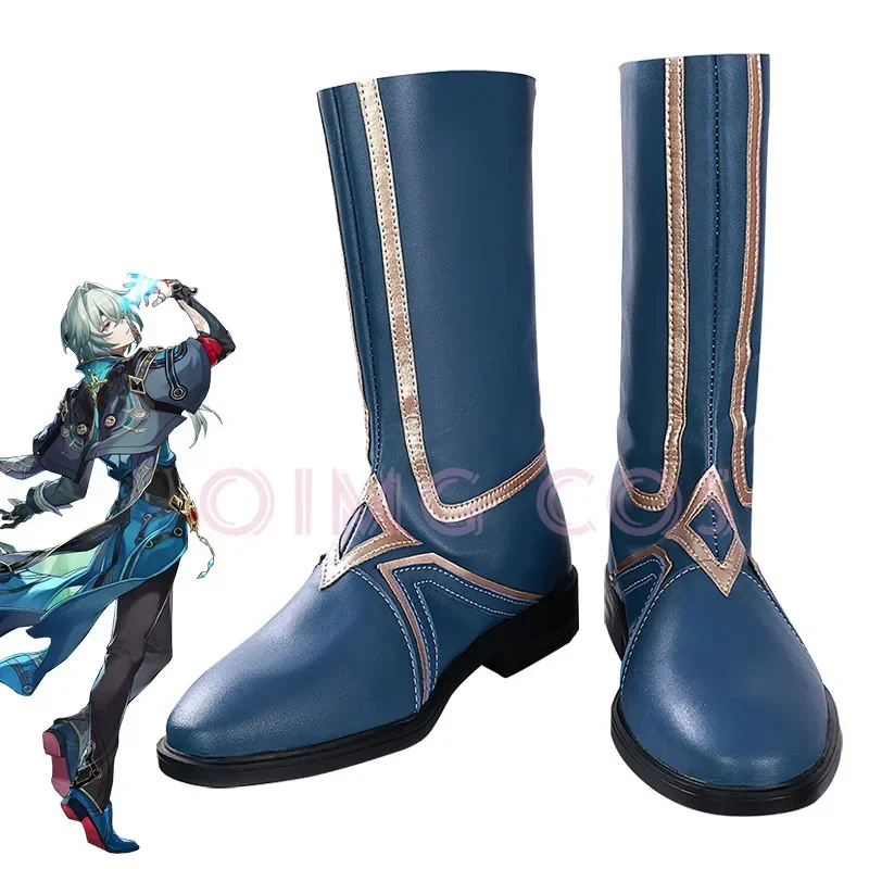 

Honkai Star Rail Anaxagoras Cosplay Shoes Anime Chinese Style for Gam Halloween emen