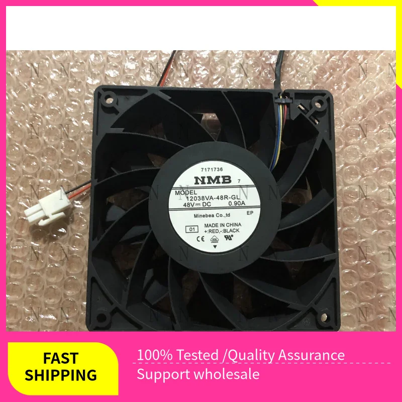 

YJJ High Performance Inverter Silent Cooling Fan 12038VA-48R-GL 48V 0.48A 12cm