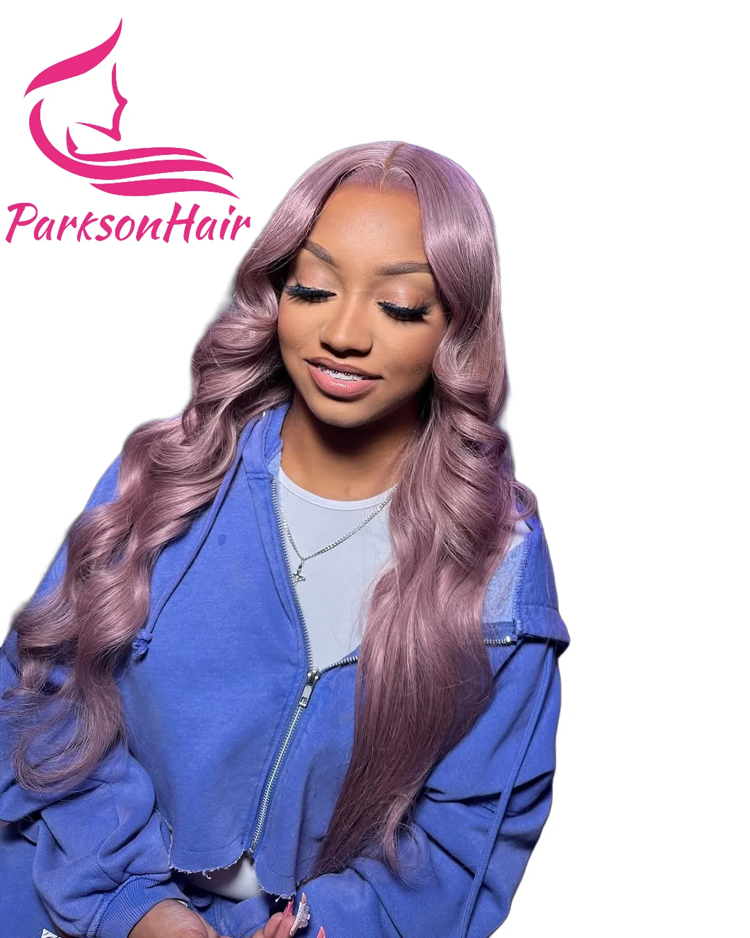 13x4 الرماد الأرجواني HD الدانتيل الجبهة الباروكات للنساء البرازيلي الجسم موجة الضوء الأرجواني الملونة الدانتيل الباروكة الأمامية باروكة من شعر طبيعي PerPlucked