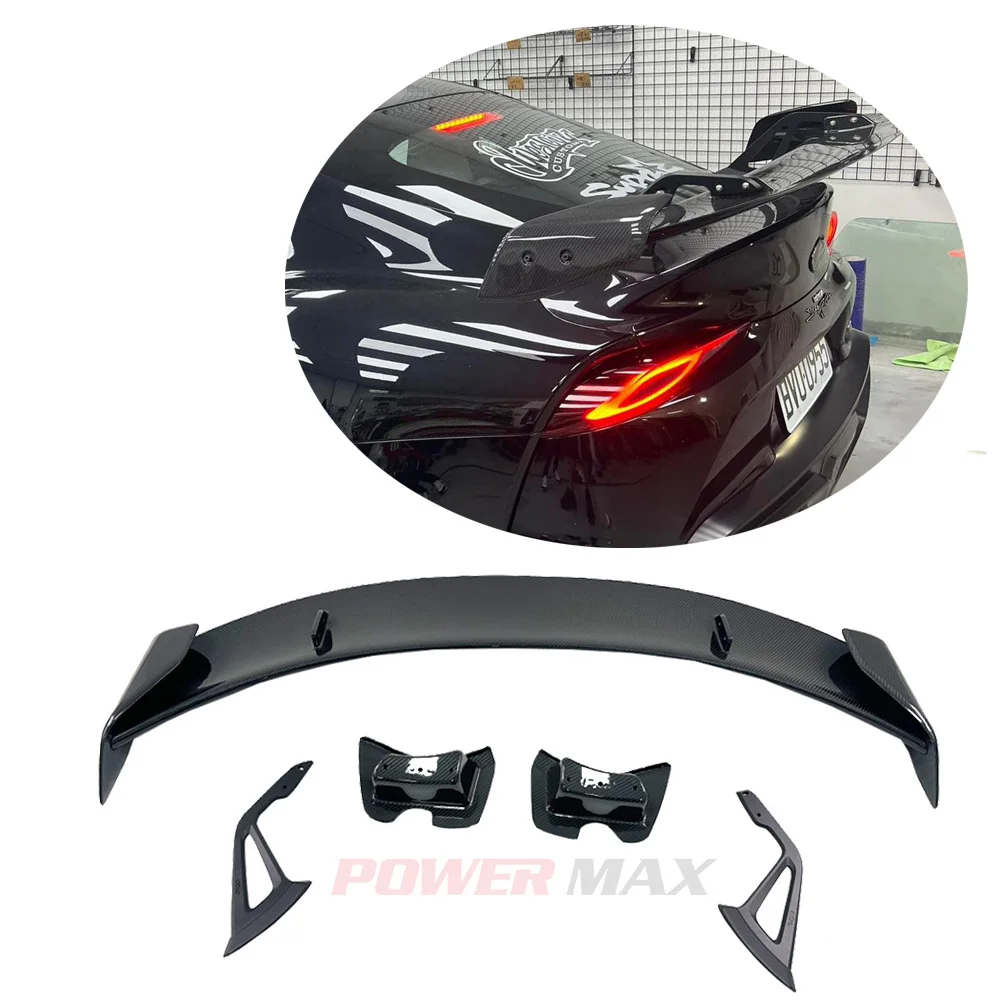 

High Quality Dry Carbon Fiber A-D Style Rear Trunk Wing Fits for GR Supra A90 A91 MKV Rear Wing