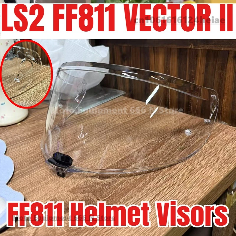 

FF811 Helmet Lens Compatible with FF811 Vector II Helmet,dustproof and Windproof Transparent Gold Visors