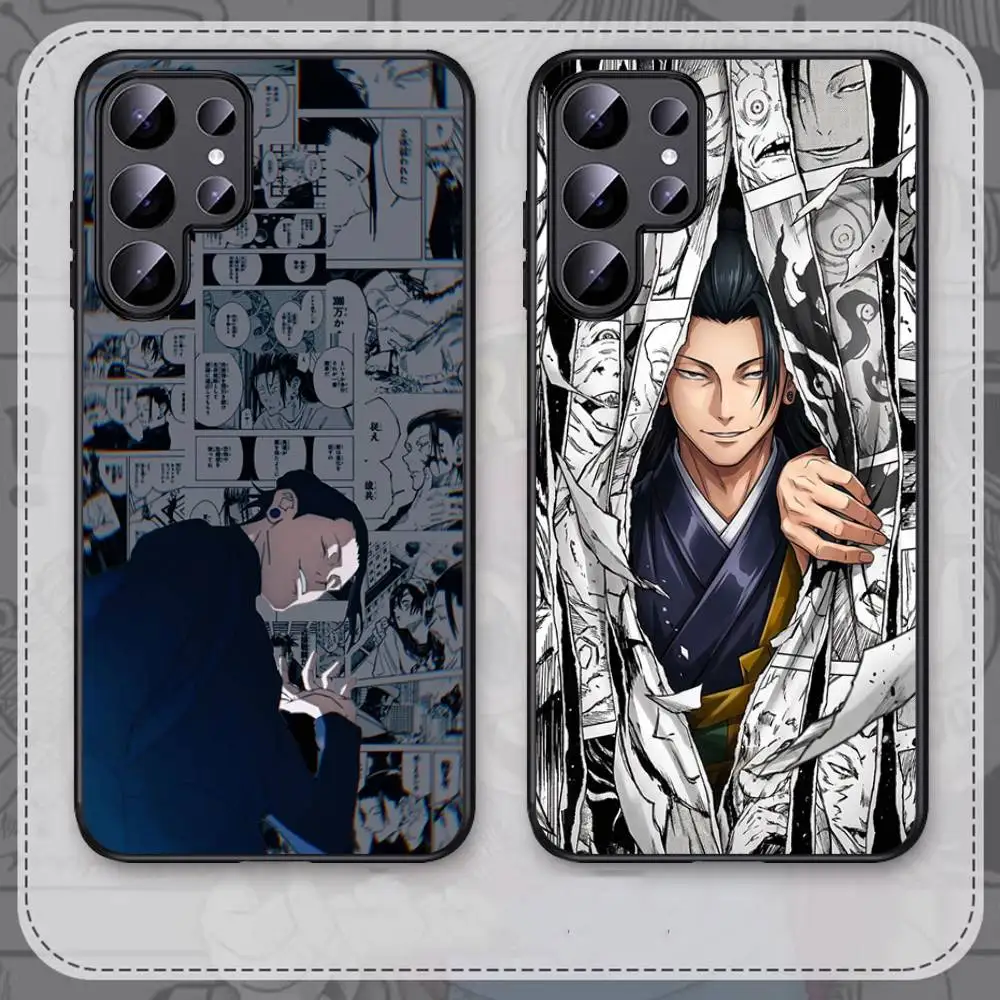 Anime Geto Suguru JUJUSU Phone Case For Samsung S 24 fe 25 Ultra plus 20 lite 21 30 22 23 24 22 Ultra 5G Fundas