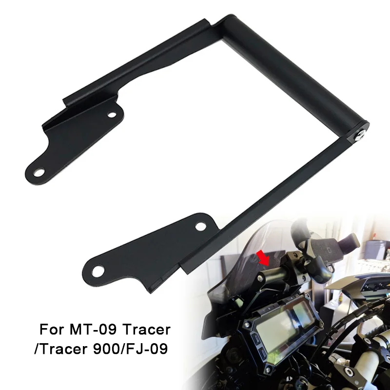 For Yamaha MT09 Tracer 900 FJ-09 Tracer900 MT-09 2016-2017 Motorcycle Phone Navigation Mount Mounting Bracket Adapter Holder