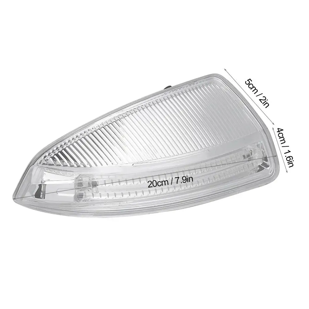 Pasangan Lampu Sinyal Belok Kaca Spion A2048200821 Cocok untuk Mercedes Benz W164 ML300 ML450 ML500 W204 C250 C300 C350 0814