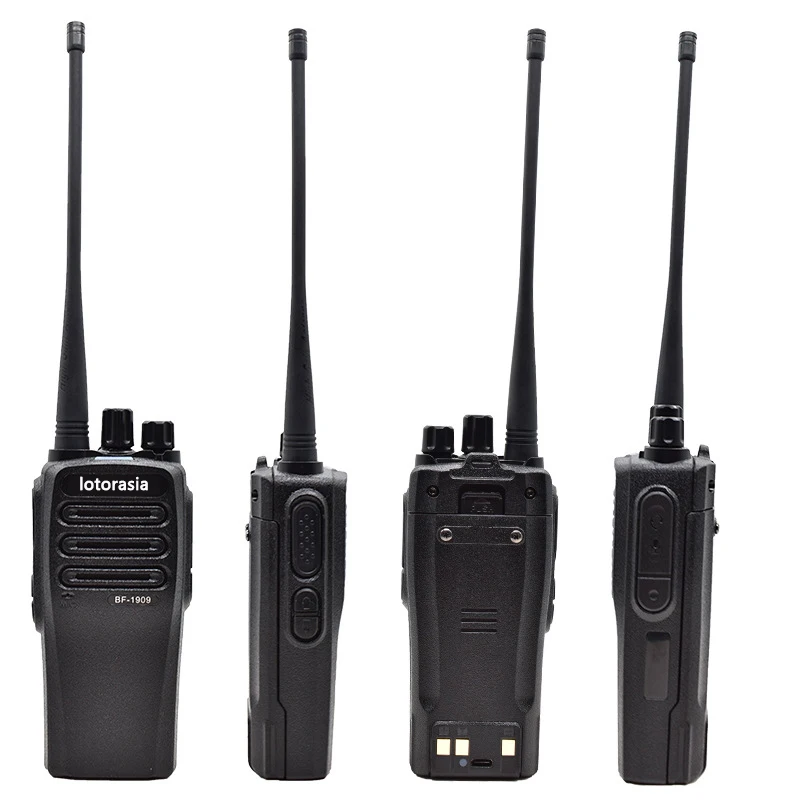 2Pcs/Lot BF-1909 Walkie Talkie Two-way Radio Set BF1909 UHF 400-470MHz 16CH Walkie-talkie Radios Transceiver