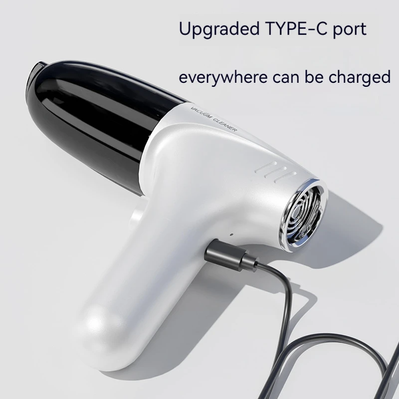 XIAOMI Wireless Car Vacuum Cleaner Strong Suction Dust Catcher Handheld Portable Suction & Blows 4 in 1 Vacuum Cleaner Dual Use