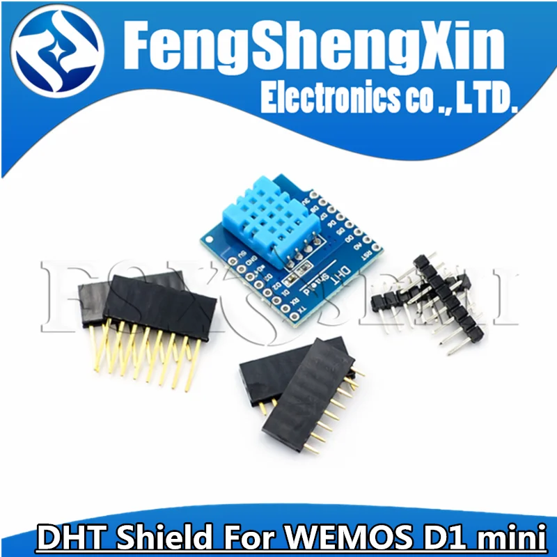 

DHT Shield For WEMOS D1 mini ESP32 MINI DHT11 Single-bus digital temperature and humidity sensor module sensor wifi temperature