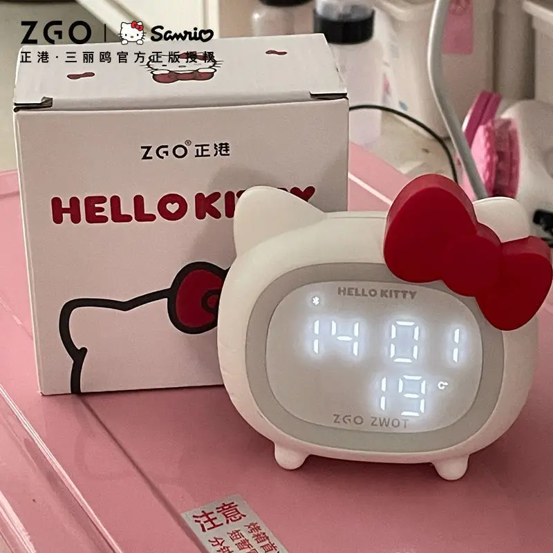 Sanrio ZGH-096 Bluetooth-колонки HelloKitty, детский умный будильник, светодиодный атмосферный светильник, многофункциональные колонки KT Cat, подарки