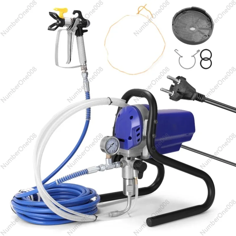 

30MPa High-pressure Airless Sprayer 750W Multi-purpose Latex Paint Spraying Machine With Pressure Gage Electric Spraying Tool