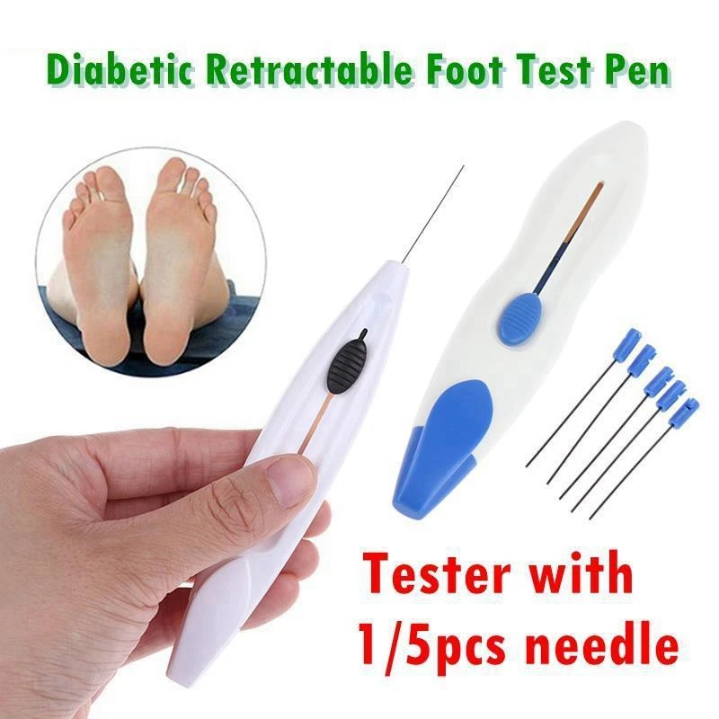 10g Medical Diabetic Monofilament Sensory Tester Foot Skin Contact Nerve Needle Pen Filament Endocrinological Diagnostic Tools