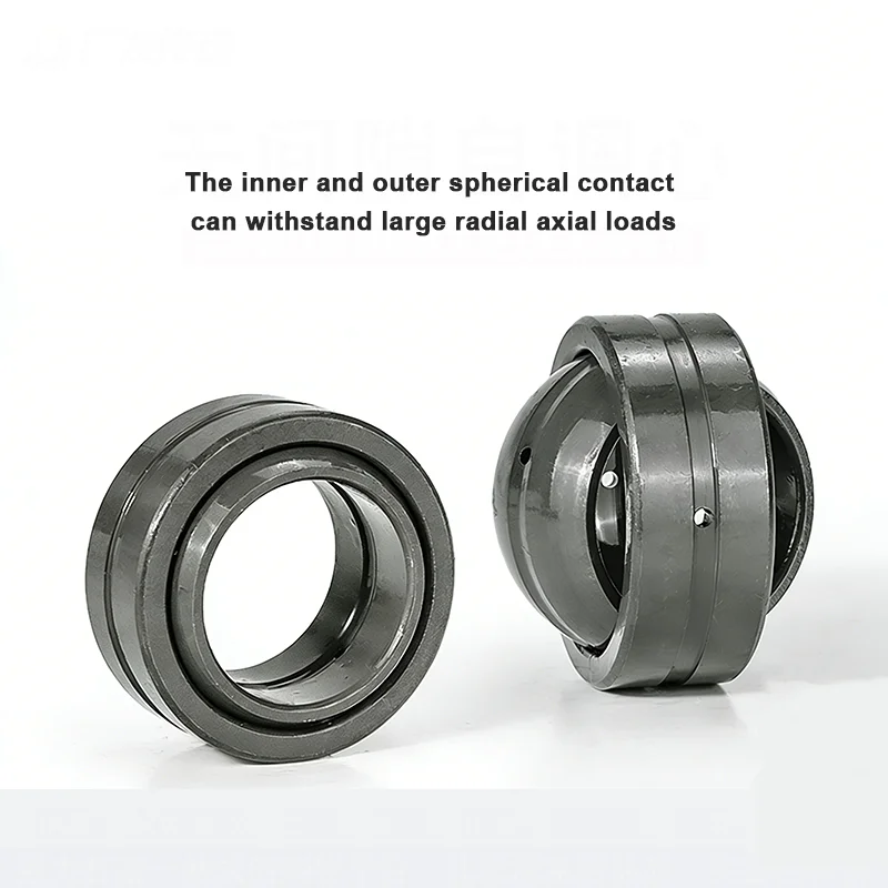 1PCS Self-lubricating Spherical Plain Bearing GE6E GE8E GE10 GE15 GE12 GE17 GE20 GE25E GE30 GE40 GE45 GE50 GE60 GE80 Bearing