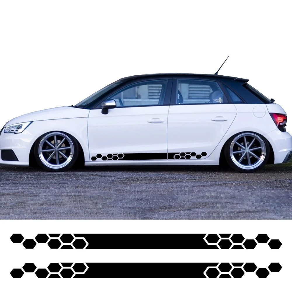

For Audi A1 8X GB 8XF 8XA GBA Sportback Quattro Ego Plus E-Tron Urban Car Graphics Side Door Vinyl Decal Sticker Accessories
