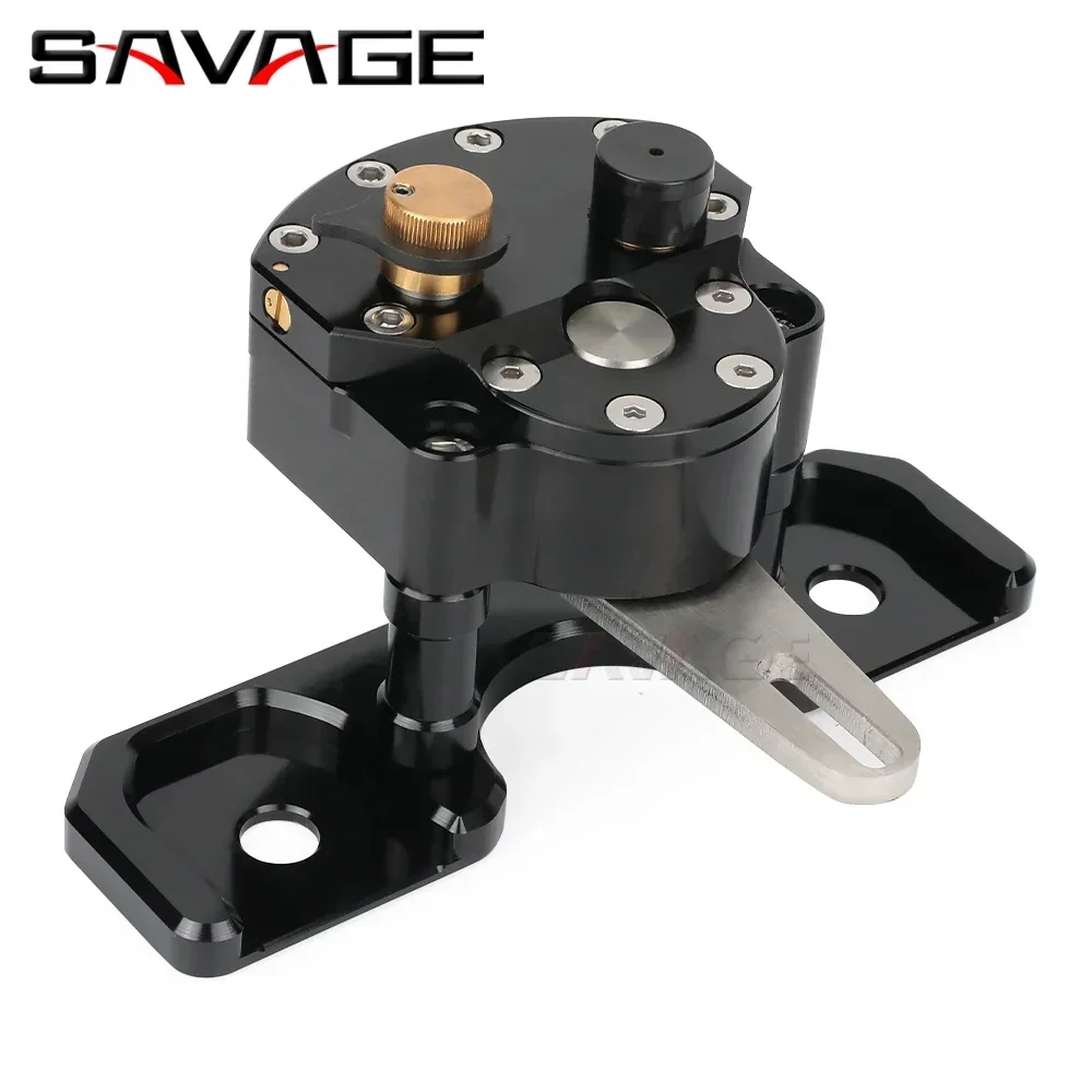 For YAMAHA Tracer 9 /GT Steering Damper Stabilizer Tracer 9GT+ Plus 2021-2024 Motorcycle Absorber Reversed Safe Riser Bracket