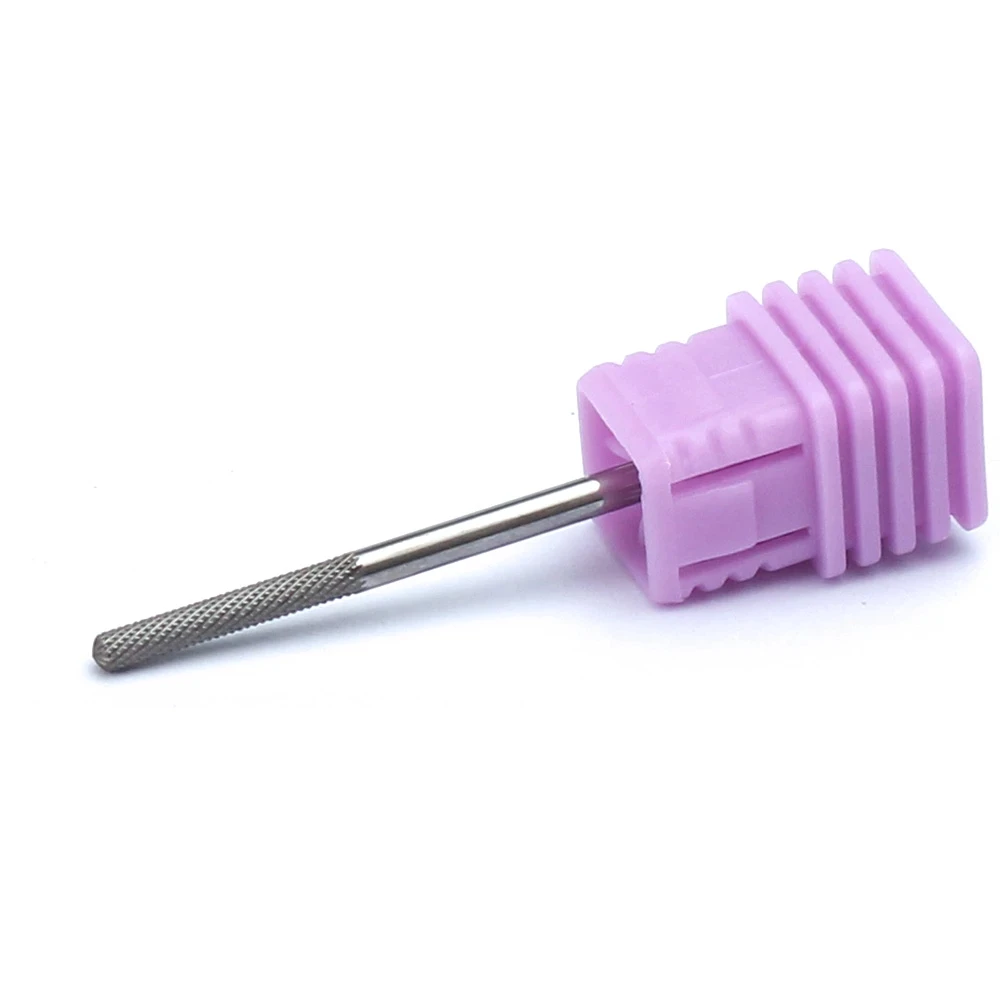 Carbide nail file cushioning nail equipment accessories 1 piece of hard alloy nail drill for milling cutter with cutting drill