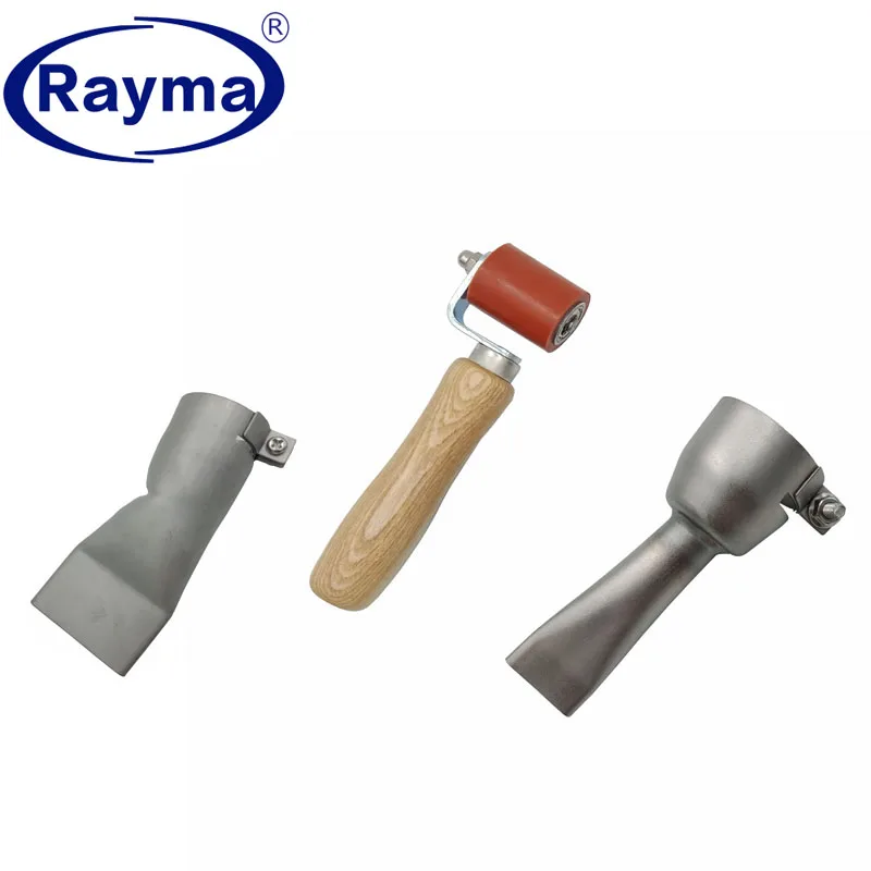 Płaskie dysze spawalnicze 40Mm + rolki 20Mm + 40Mm płaska dysza do ręcznego spawarka na gorące powietrze